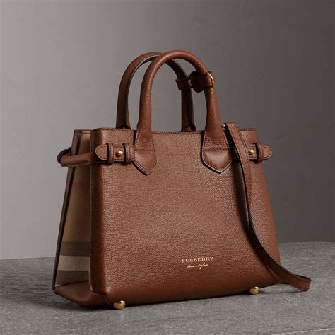 burberry small banner sale|Burberry leather handbags.